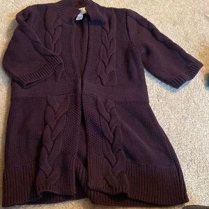 LOFT shirt sleeve sweater